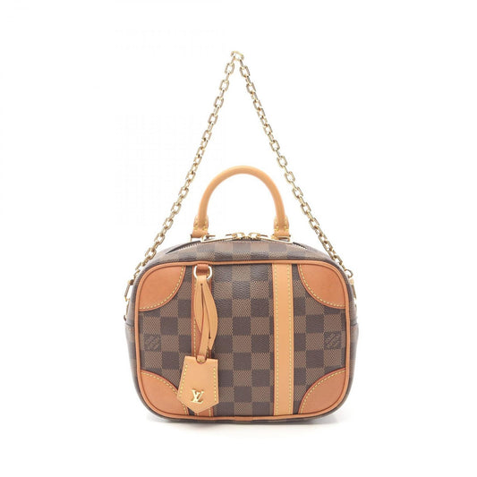 Louis Vuitton Valizette Supple BB Handbag - Exquisite Brown Canvas