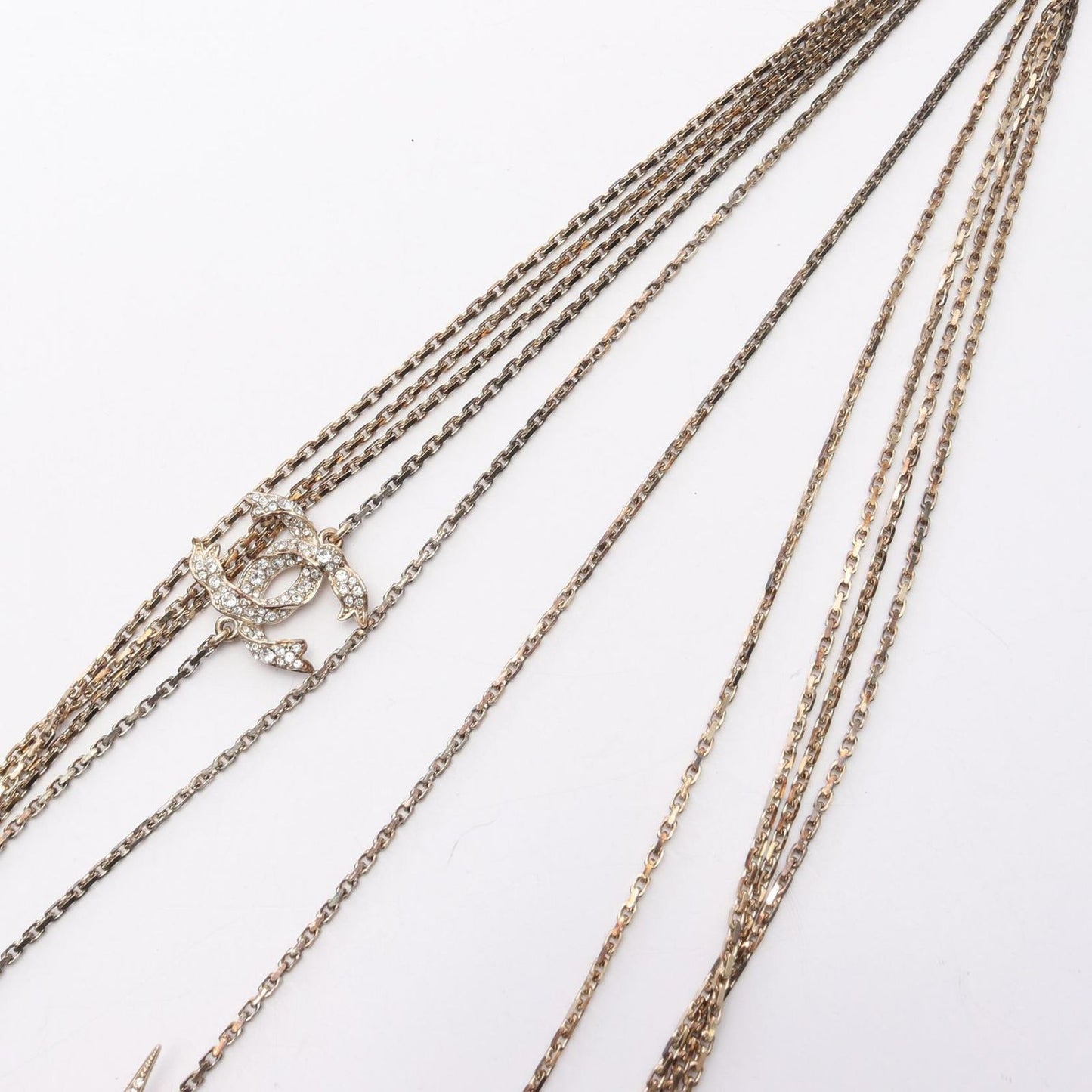 CHANEL Coco Mark Gold Necklace - Exquisite Luxury Jewelry