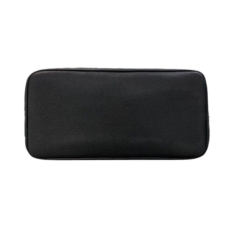 CHANEL Reissue Tote A01804 Black Caviar Leather with Silver Hardware