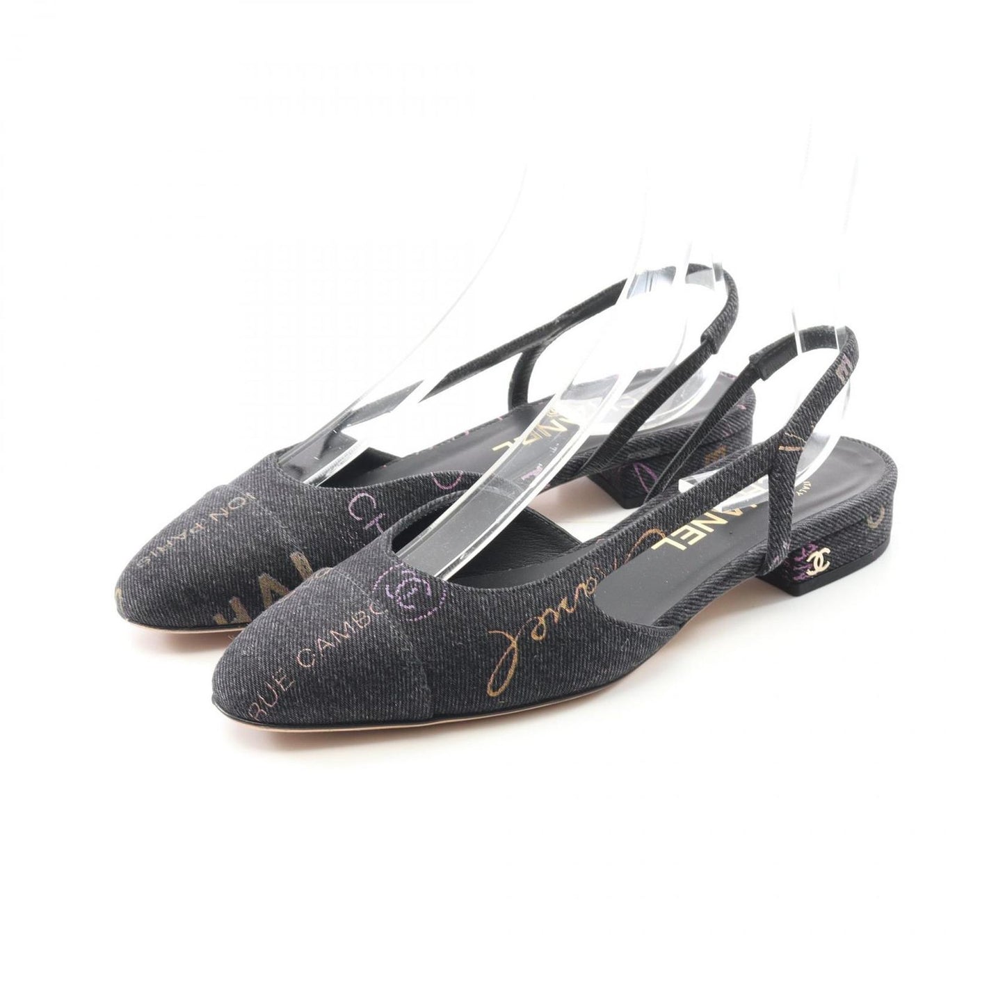 CHANEL Denim Pumps G31319 - Exquisite Elegance in Gray