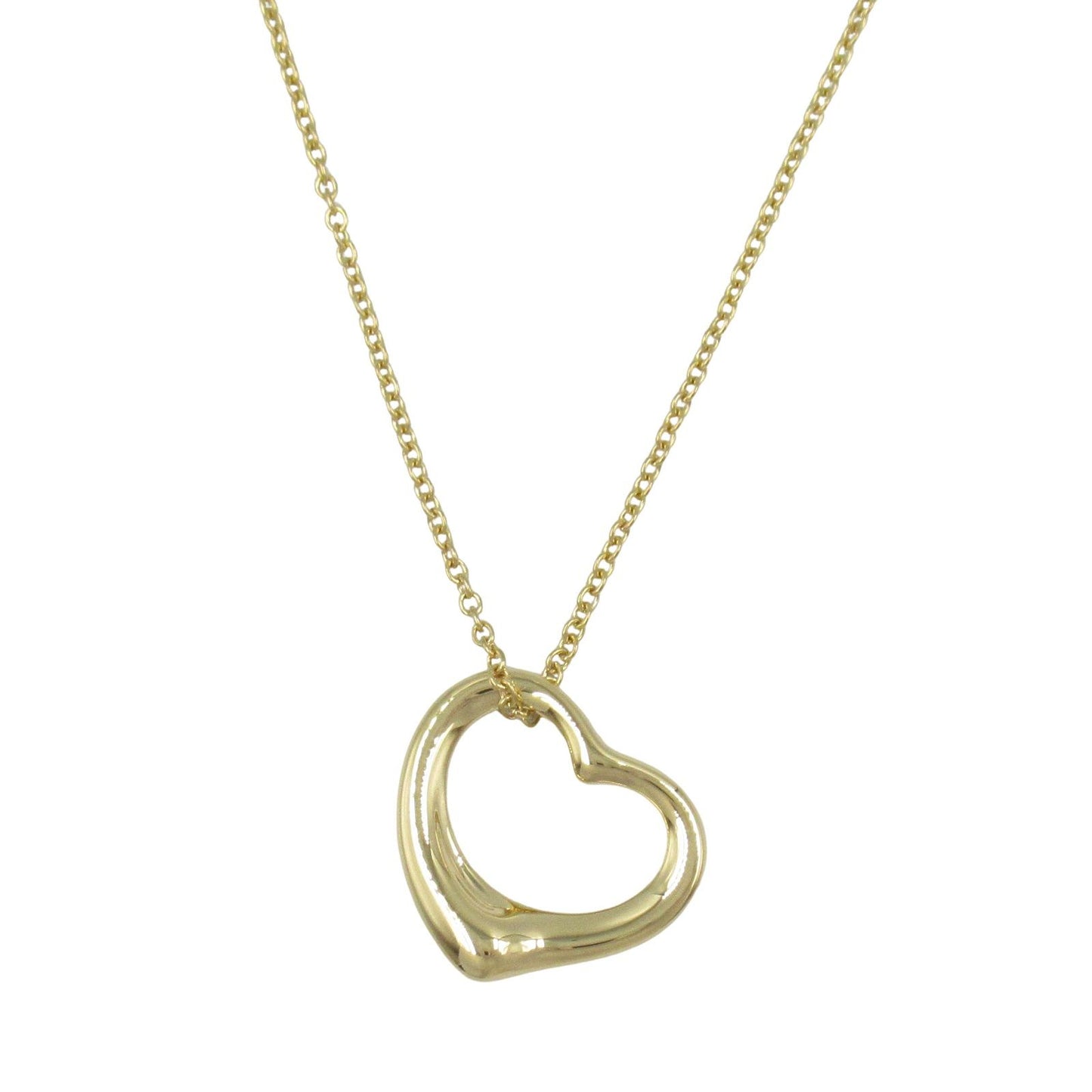 TIFFANY & CO Open Heart Necklace in 18K Yellow Gold - 42.5cm