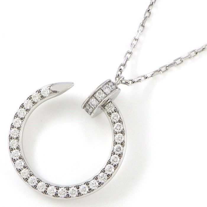 Cartier Juste un Clou Necklace with 0.38ct Diamonds in K18WG