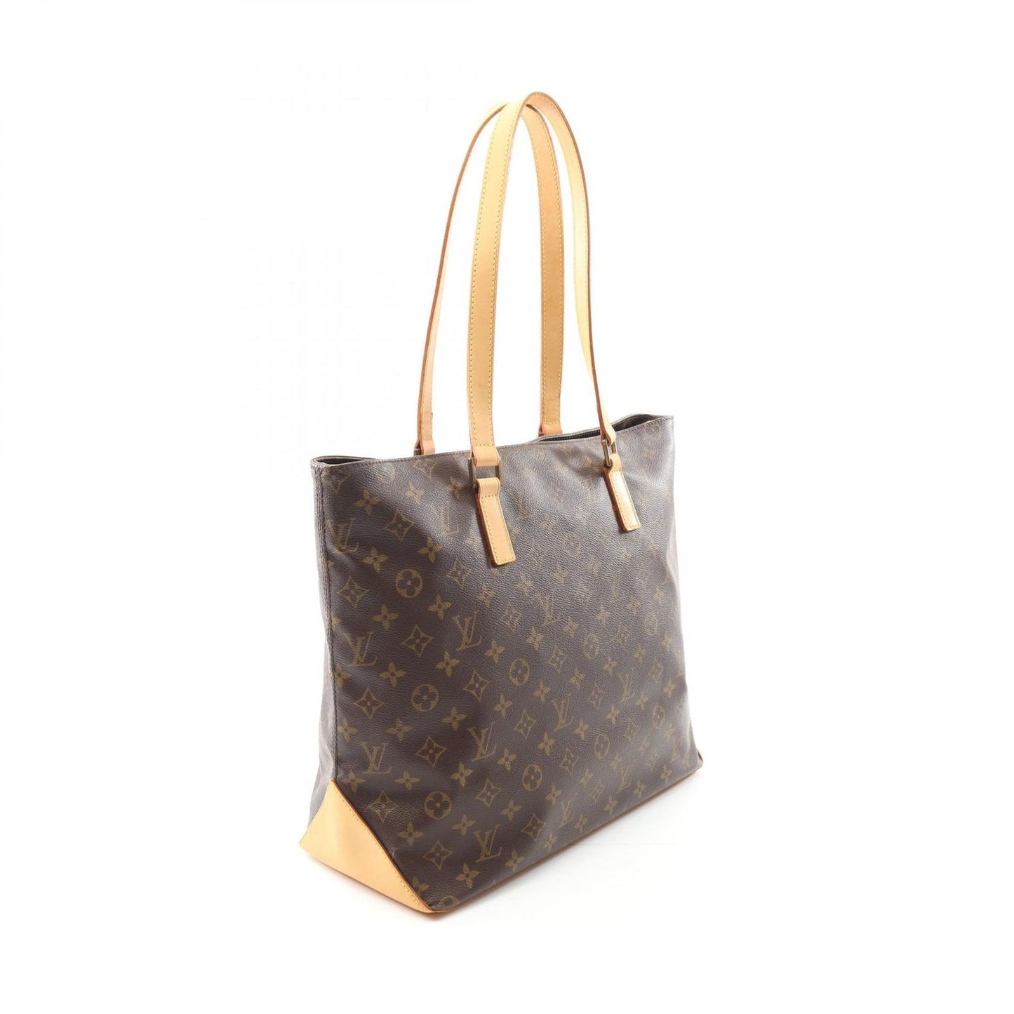 Louis Vuitton Cabas Mezzo Tote Bag - Timeless Elegance in Brown