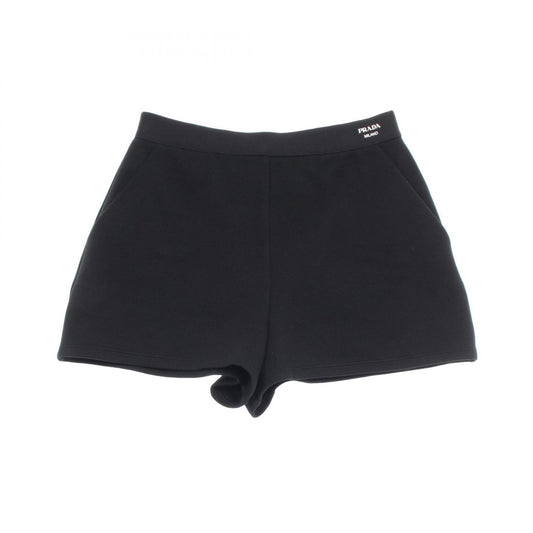PRADA Women's Cotton Black Shorts - Timeless Elegance