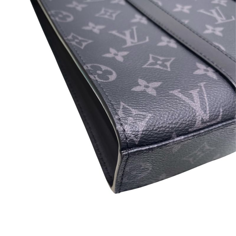 Louis Vuitton Sac Plat Crossbody Bag - Eclipse Black