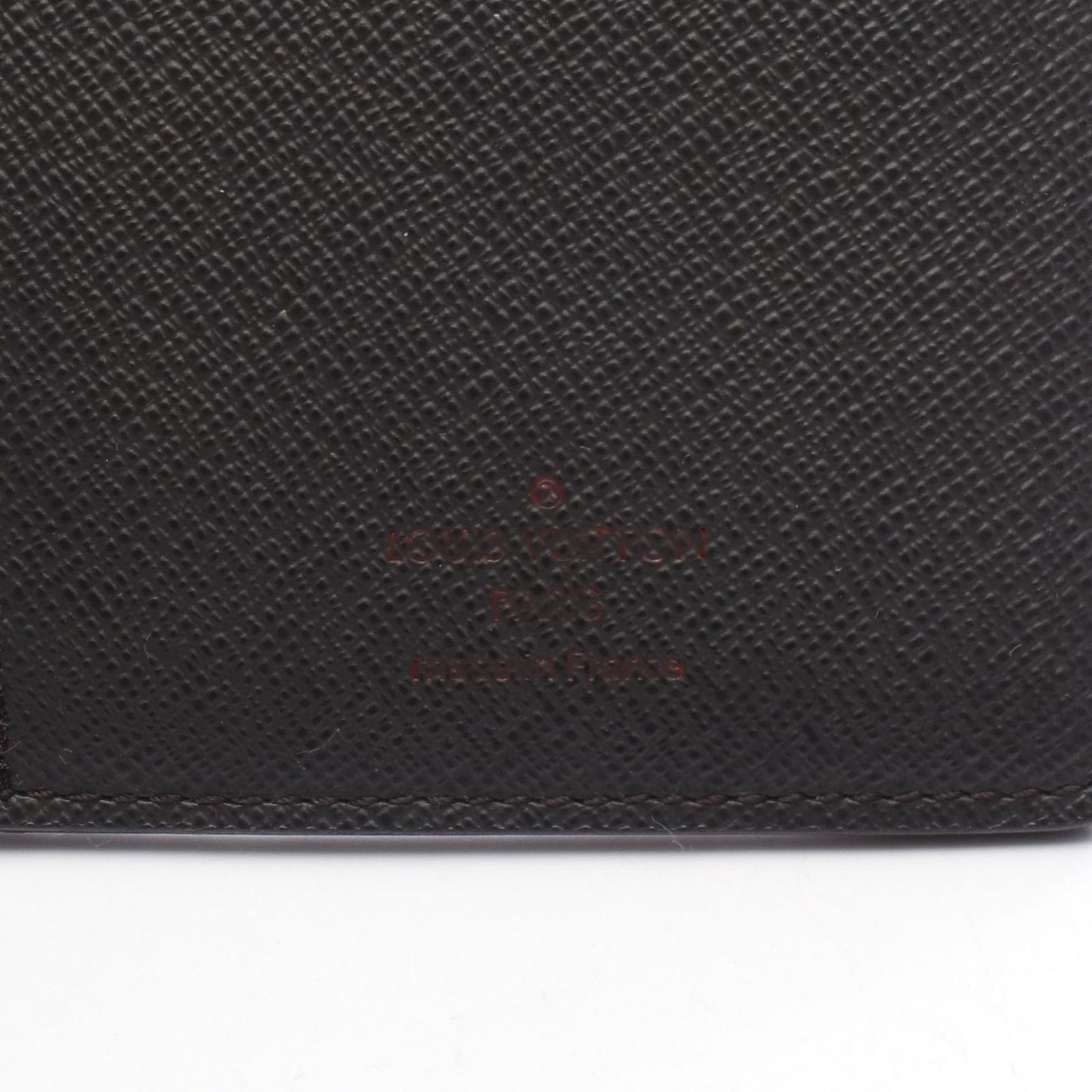 Louis Vuitton Portefeuille Brazza Wallet in Ebeune Canvas