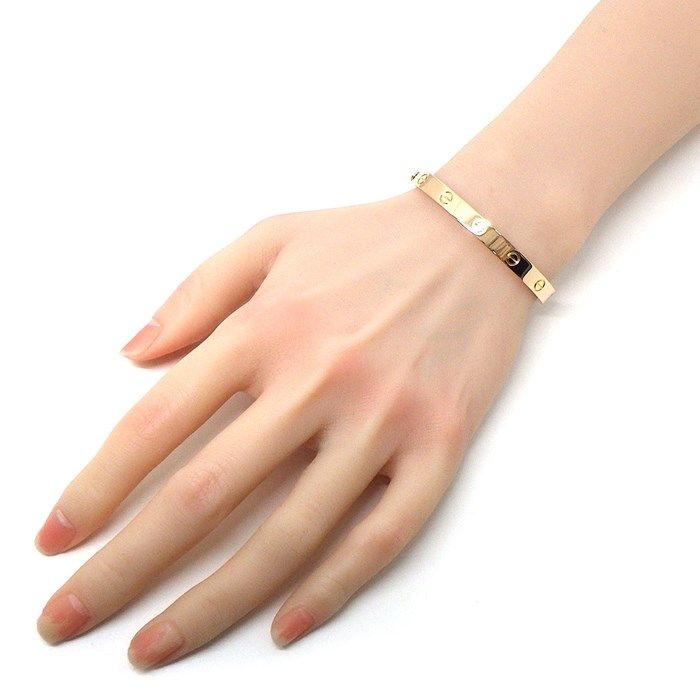 Cartier Love Bracelet Classic Model K18PG - Timeless Elegance