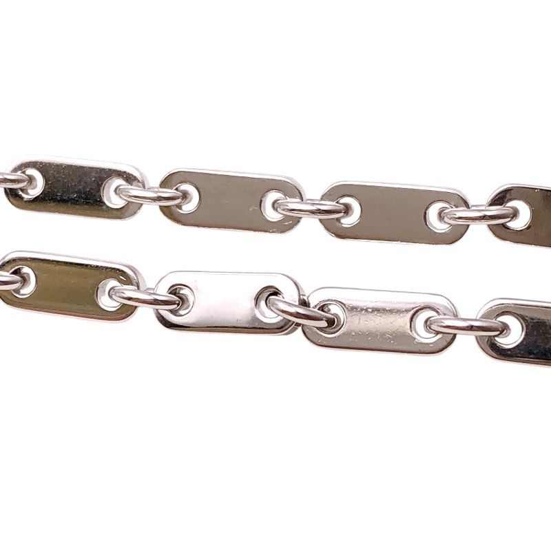 Cartier Figaro Necklace in 18K White Gold - Timeless Elegance