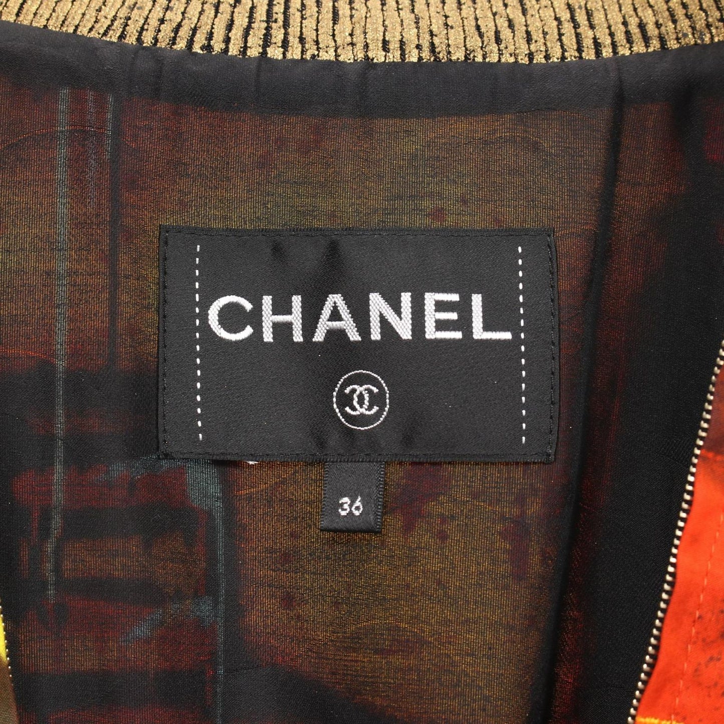 CHANEL Egypt Collection Blouson - Exquisite Orange Multi-Color