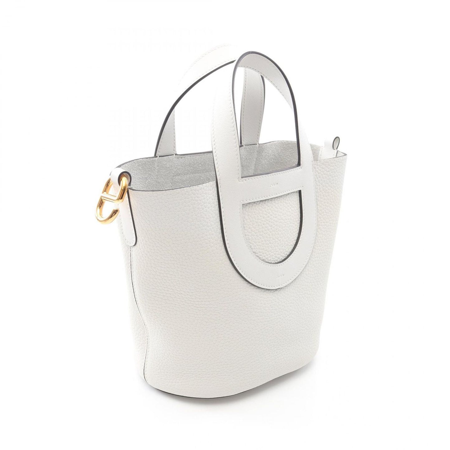 HERMES In The Loop 18 Handbag in New White - Exquisite Craftsmanship