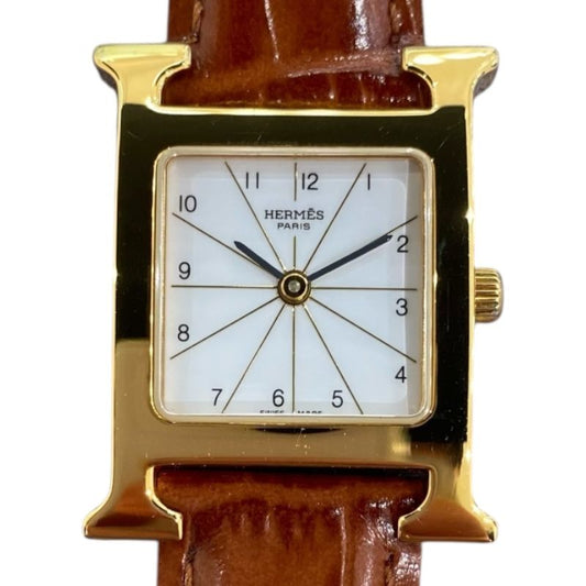 HERMES H-Watch HH1.201 White Gold/Steel Ladies Timepiece