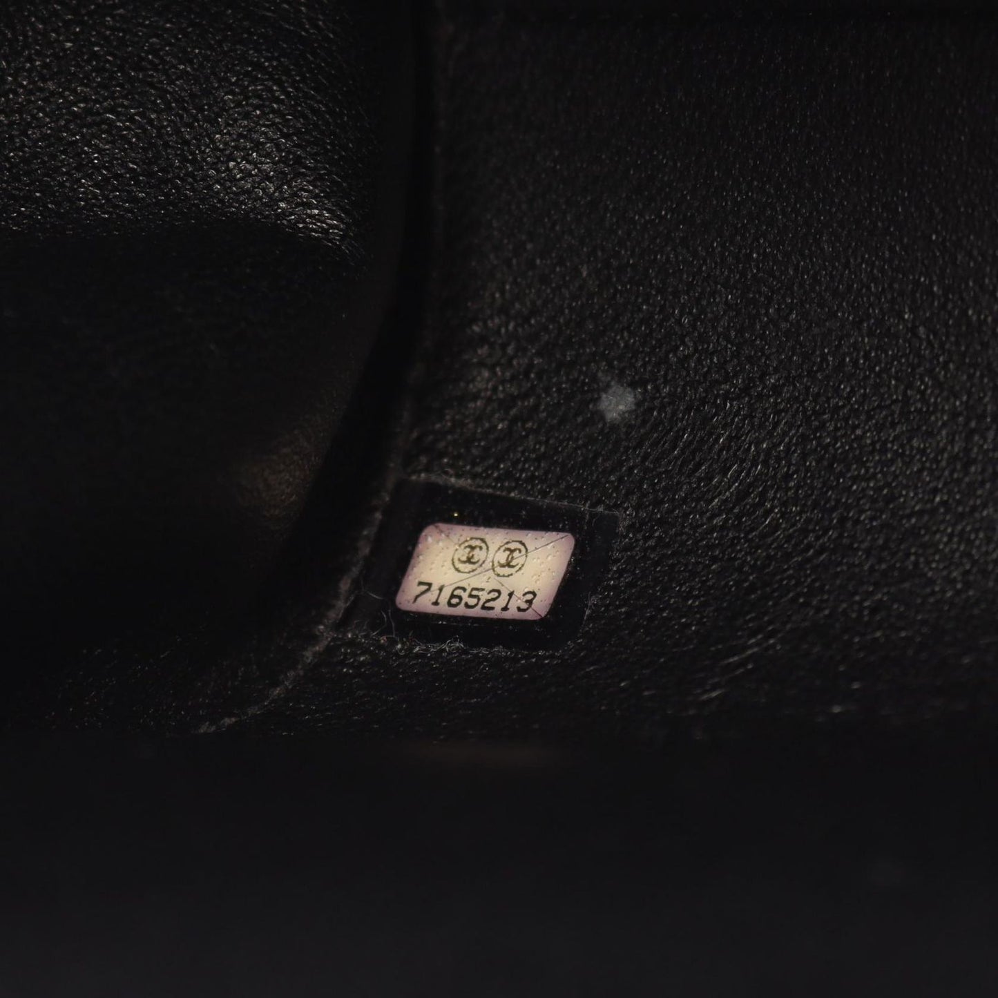 CHANEL 2.55 Chocolate Bar Shoulder Bag in Black Lambskin