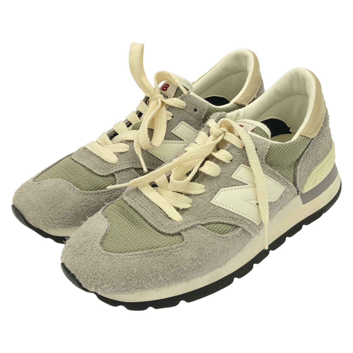 NEW BALANCE Premium Suede Sneakers in Gray - Size 26cm