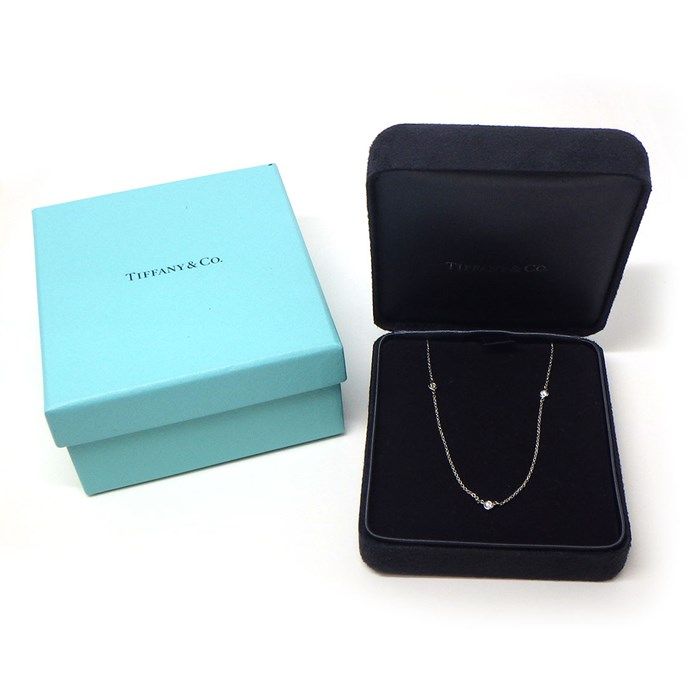 Tiffany & Co. By The Yard Diamond Necklace - 0.15ct PT950