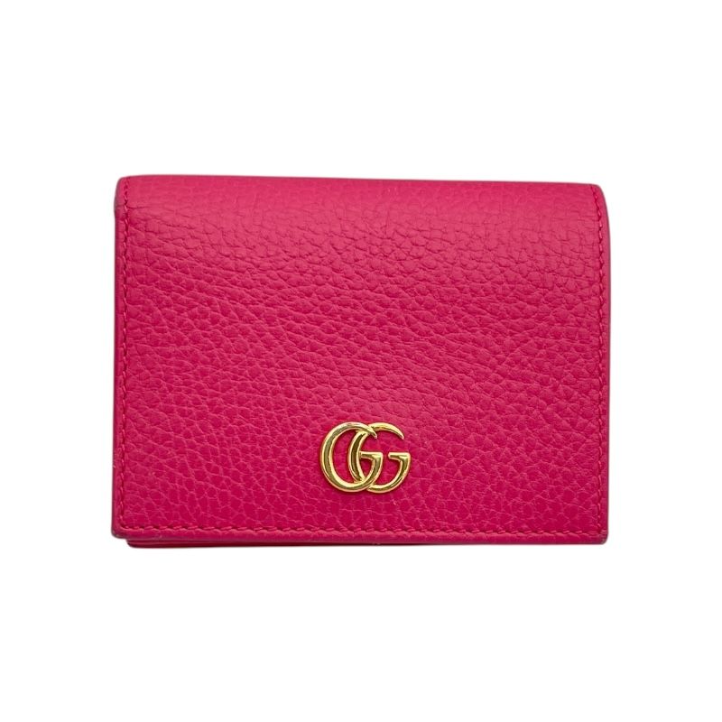 GUCCI GG Marmont Pink Leather Wallet - Exquisite Craftsmanship