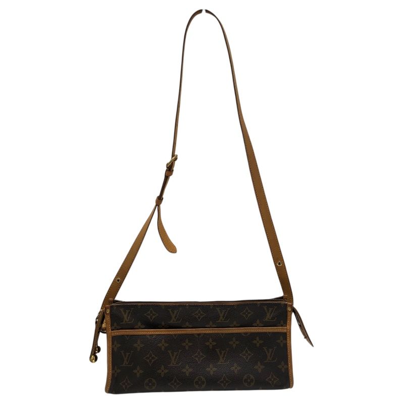 Louis Vuitton Popincourt Long M40008 Monogram Canvas Shoulder Bag