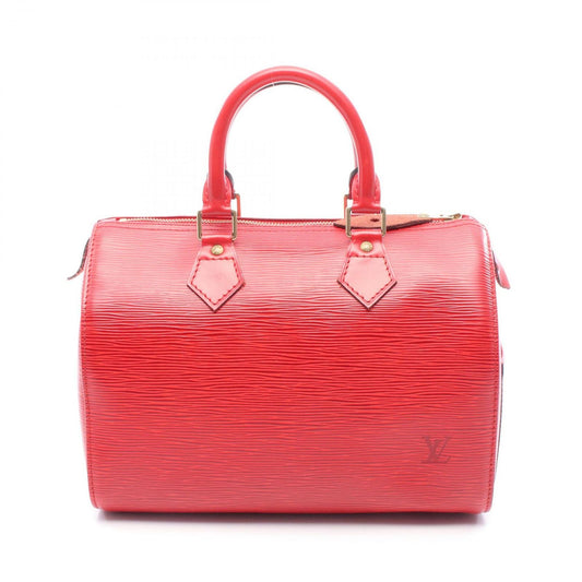 Louis Vuitton Speedy 25 Handbag in Castilian Red - Timeless Elegance