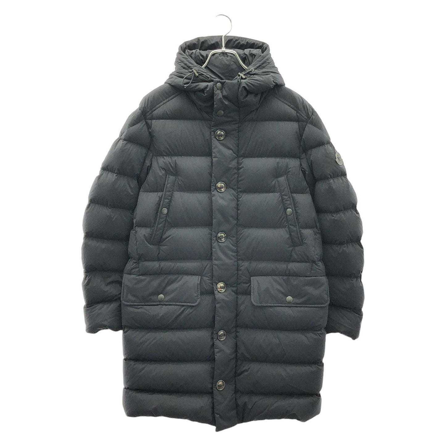 MONCLER Black Nylon Down Jacket - Timeless Luxury Outerwear