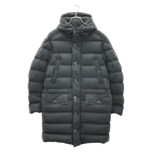 MONCLER Black Nylon Down Jacket - Timeless Luxury Outerwear