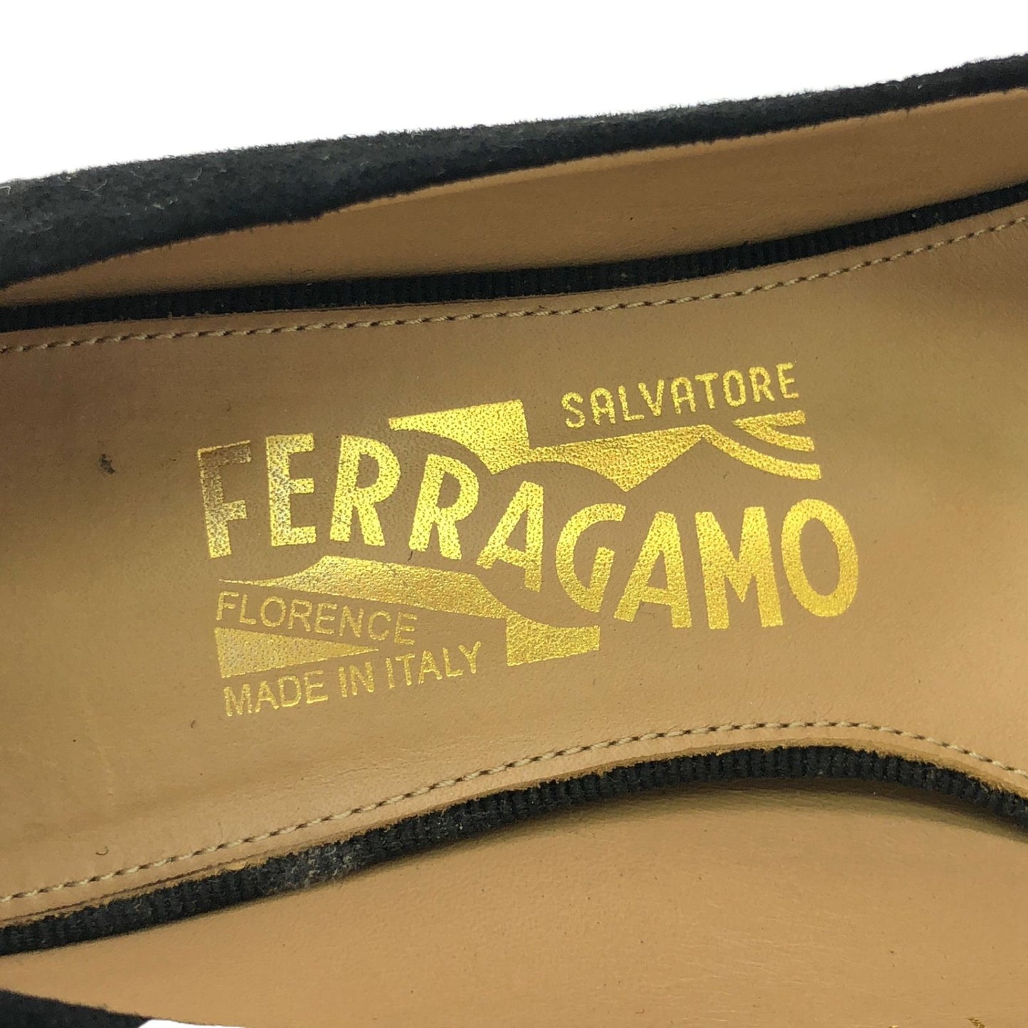 Salvatore Ferragamo Elegant Black Pumps - Size 5