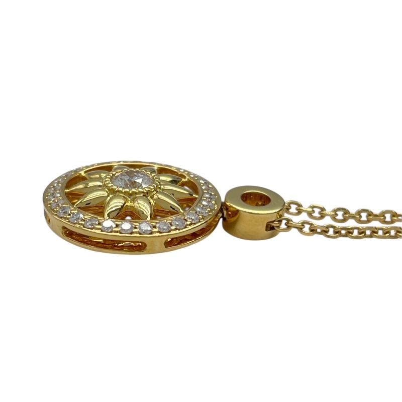 Harry Winston Winston Gate Diamond Necklace in 18K Yellow Gold