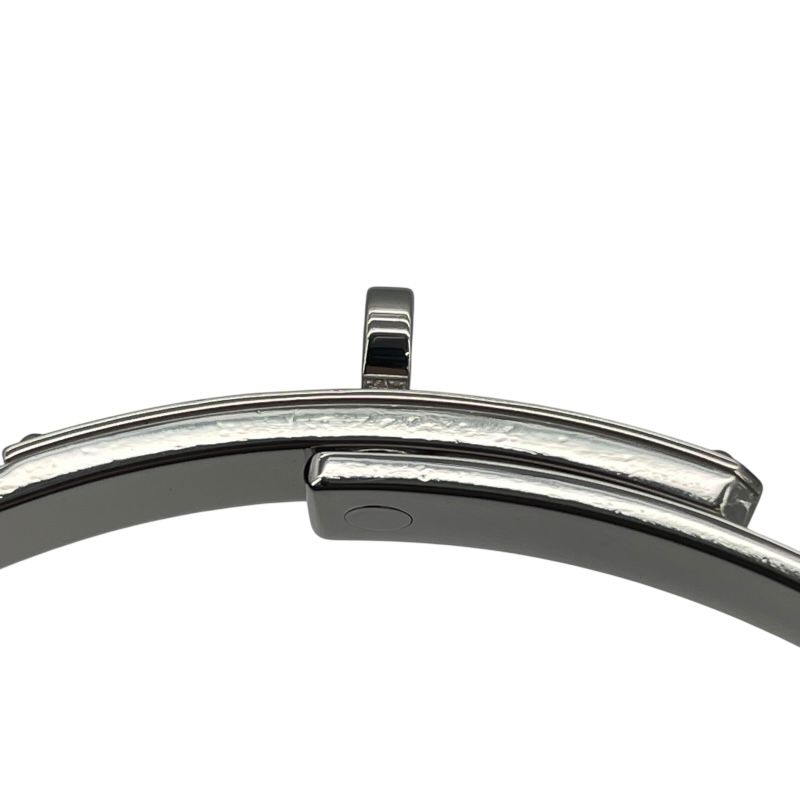 HERMES Kelly Bracelet in K18 White Gold - Exquisite Luxury