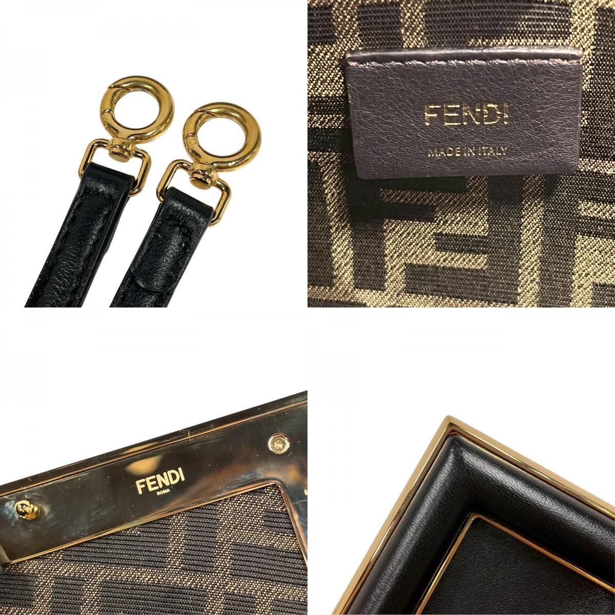 Fendi First Small Black Leather Shoulder Bag - Exquisite Craftsmanship