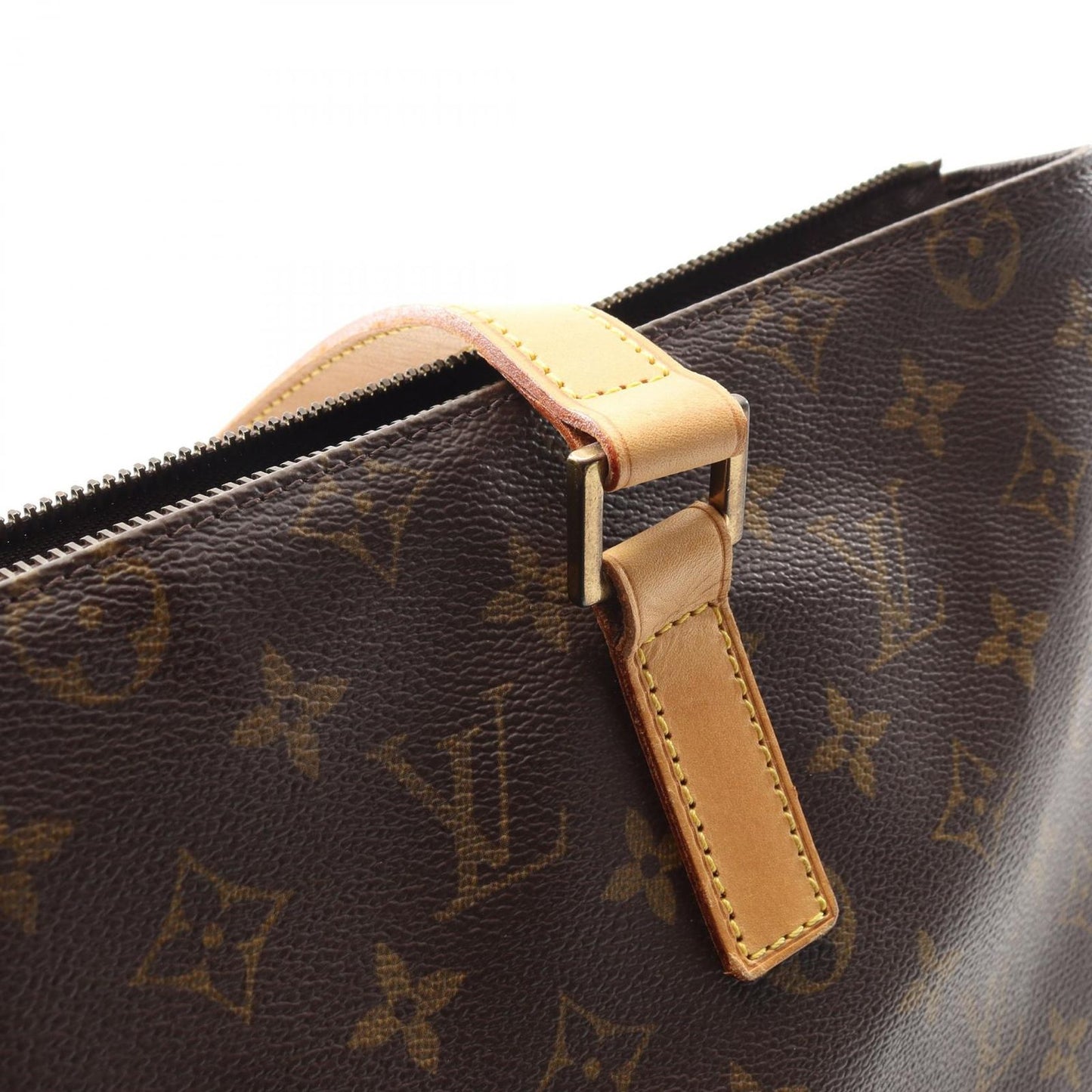 Louis Vuitton Cabas Mezzo Tote Bag - Timeless Elegance in Brown