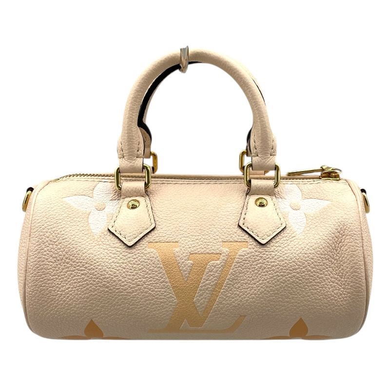Louis Vuitton Papillon BB M45708 Beige Monogram Empreinte Handbag