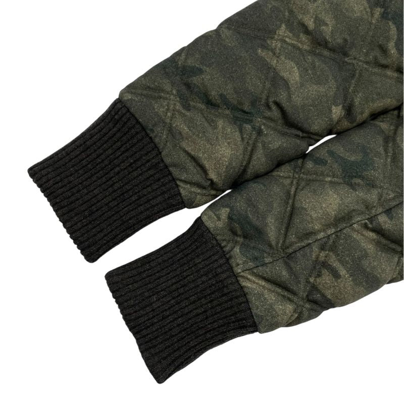 TATRAS Camouflage Down Blouson in Khaki - Exclusive Men's Outerwear