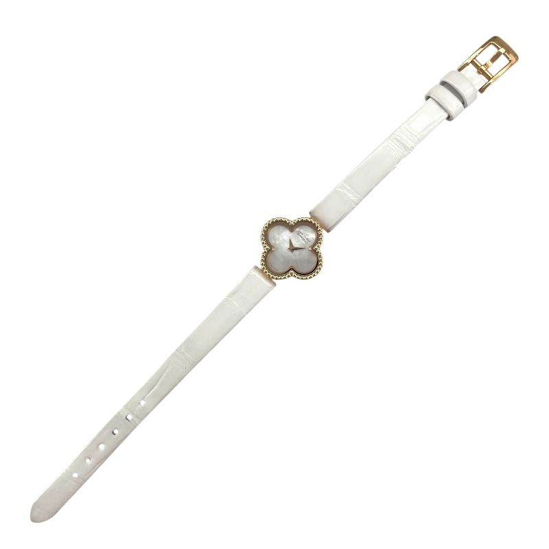 Van Cleef & Arpels Sweet Alhambra White Shell Quartz Watch