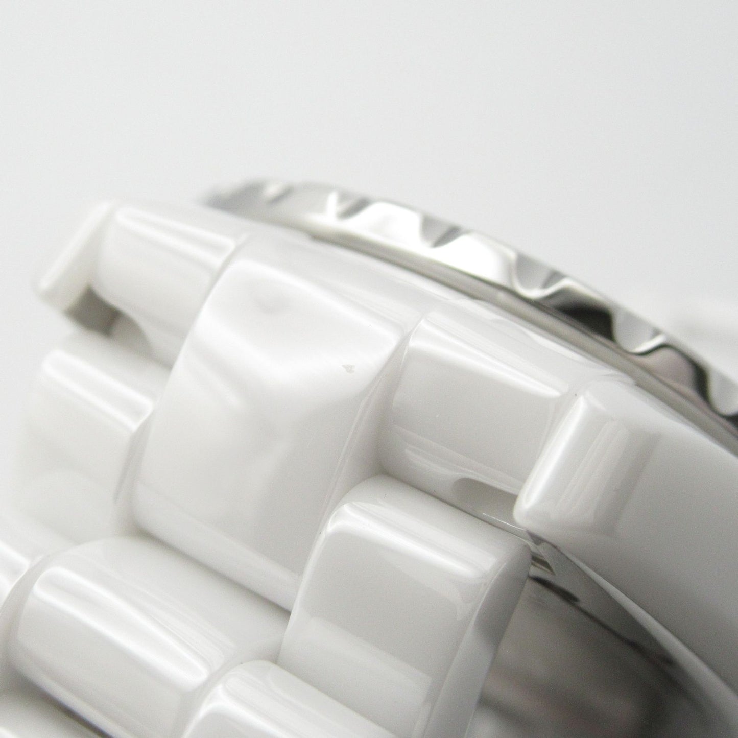 CHANEL J12 Blue Light Automatic Watch H3827 - White Ceramic