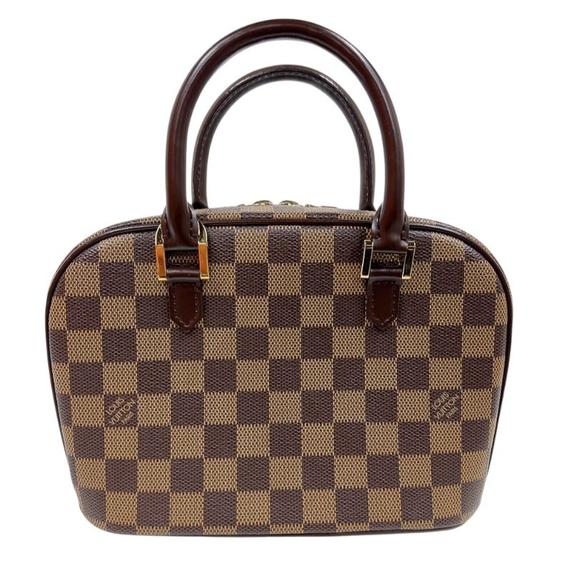 Louis Vuitton Saria Mini Handbag - Brown Damier with Gold Hardware