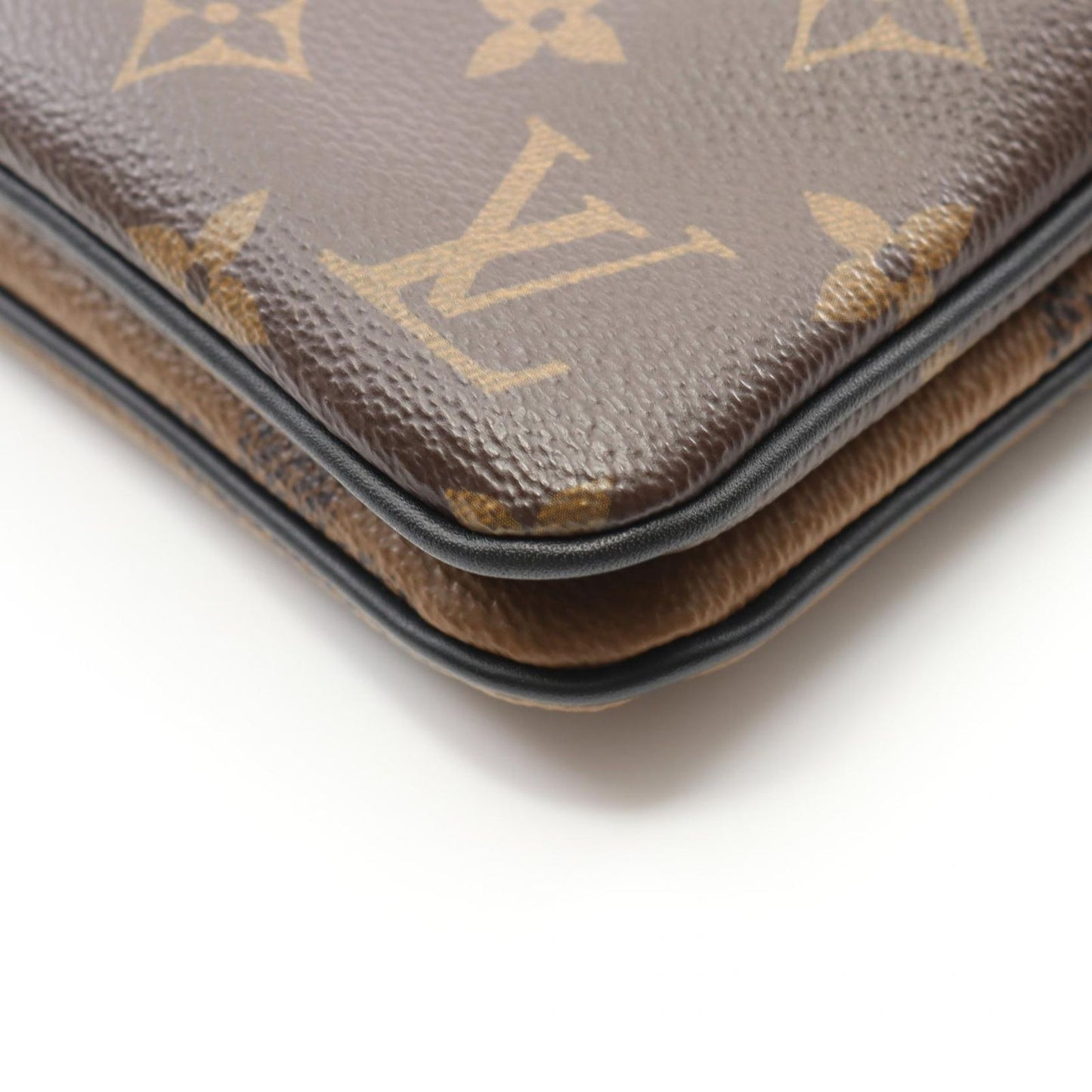 Louis Vuitton Monogram Giant Reverse Double Zip Shoulder Bag