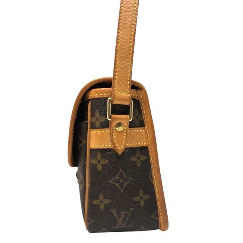 Louis Vuitton Monogram Salony Shoulder Bag - Brown & Gold Hardware