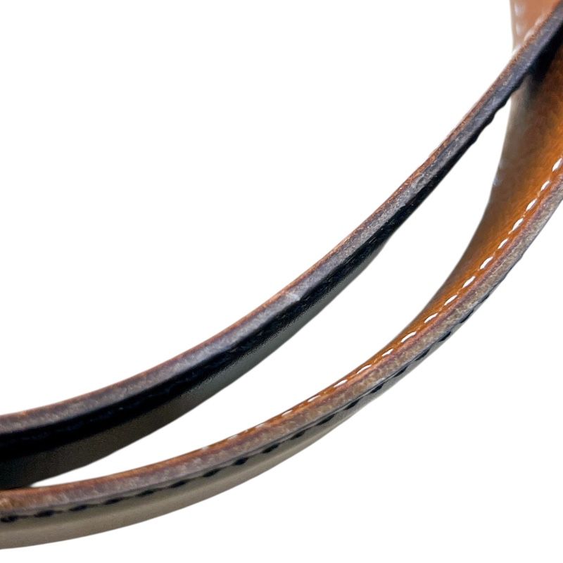 HERMES Mini Constance Belt 65cm Black with Gold Hardware