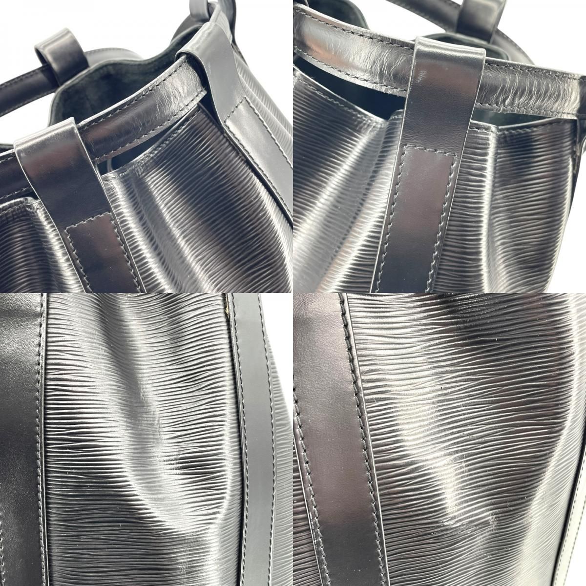 Louis Vuitton Randonnee PM Backpack in Black Epi Leather