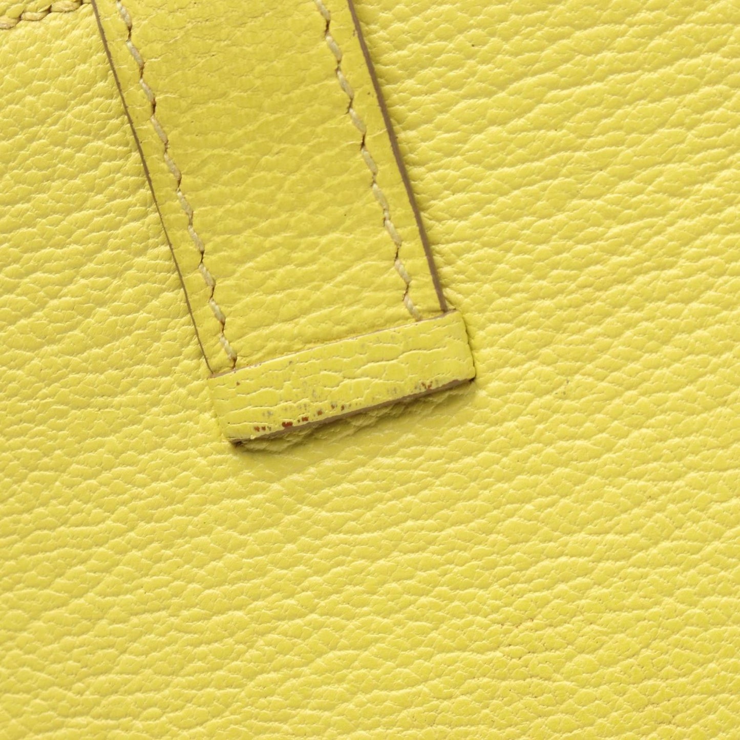 HERMES Lime Leather Bearn Wallet - Exquisite Craftsmanship