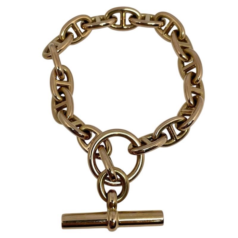 HERMES Chaine d'Ancre PM Bracelet in 750PG - Timeless Elegance