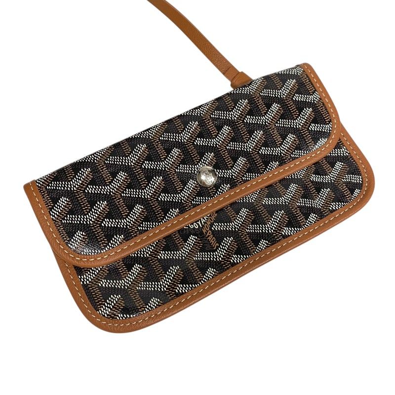 GOYARD Saint Louis PM Black & Tan Unisex Tote Bag - Timeless Elegance