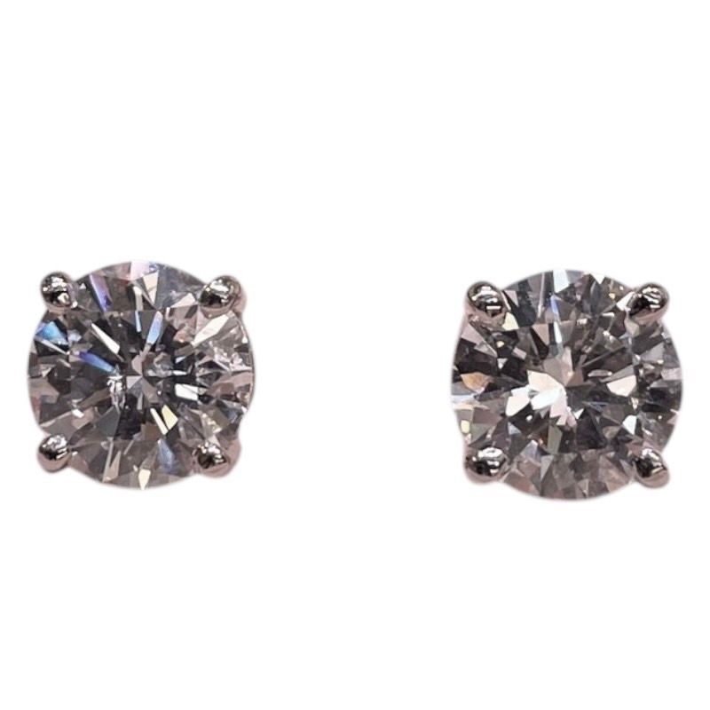 Exquisite Diamond Earrings in Platinum - 2.035ct Total Weight