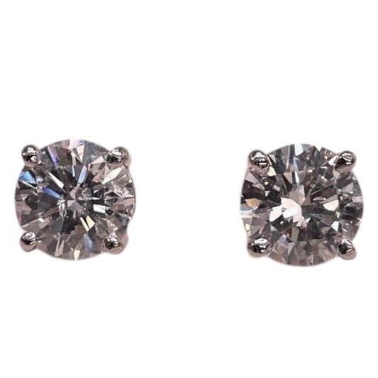 Exquisite Diamond Earrings in Platinum - 2.035ct Total Weight
