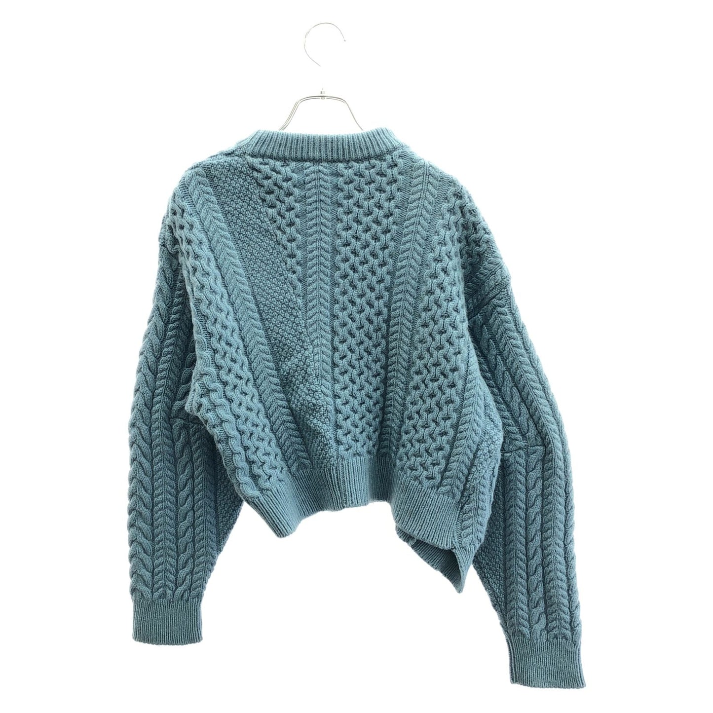 Stella McCartney Light Blue Wool Sweater - Timeless Elegance
