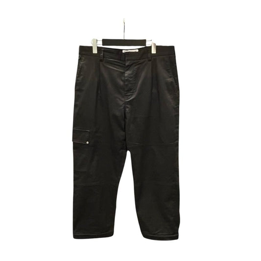 LOEWE Wide Cargo Trousers in Black Cotton - Men's Luxury Pants