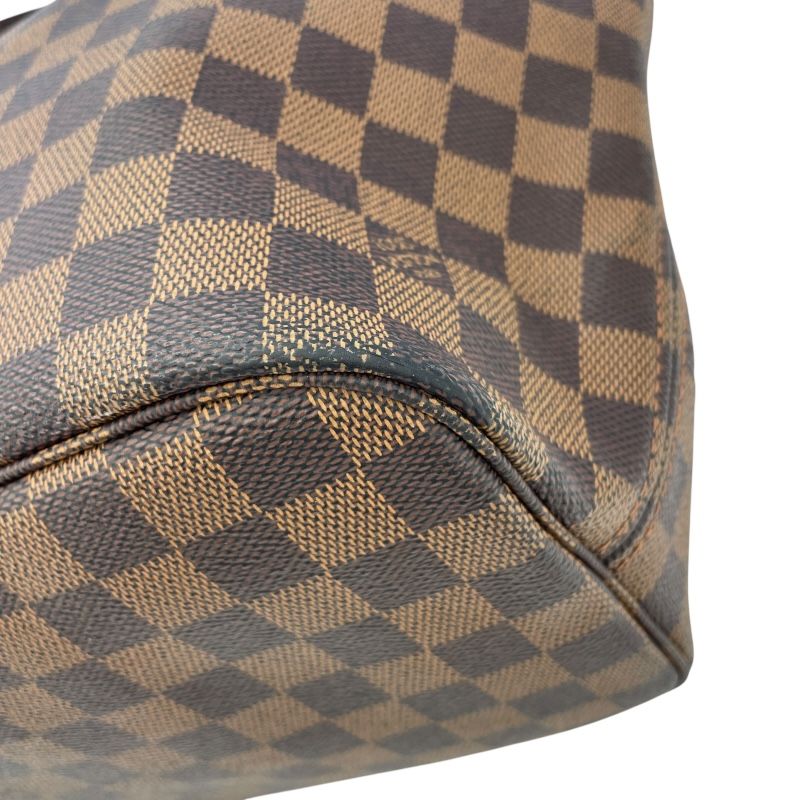 Louis Vuitton Neverfull MM Damier Ebene Canvas Tote Bag