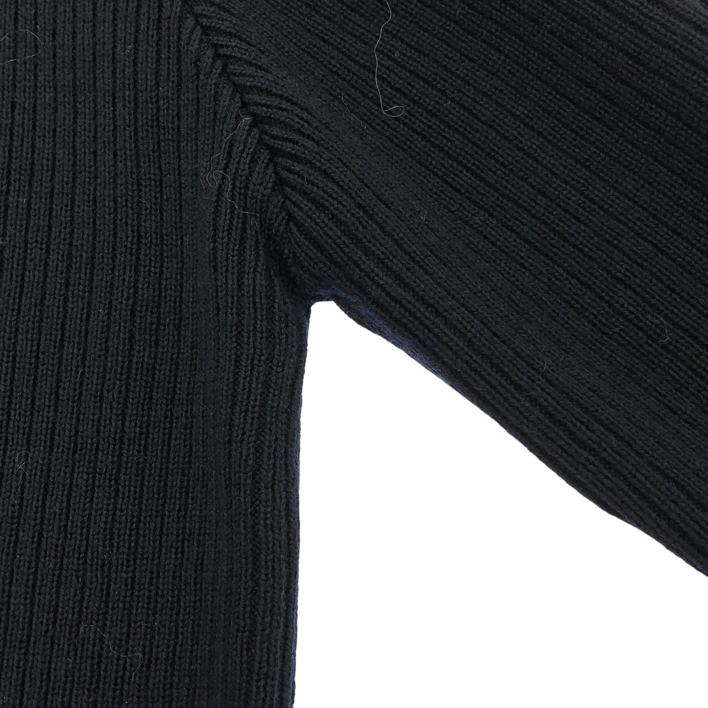 THOM BROWNE Dark Navy Multi-Color Long Cardigan - Size 40