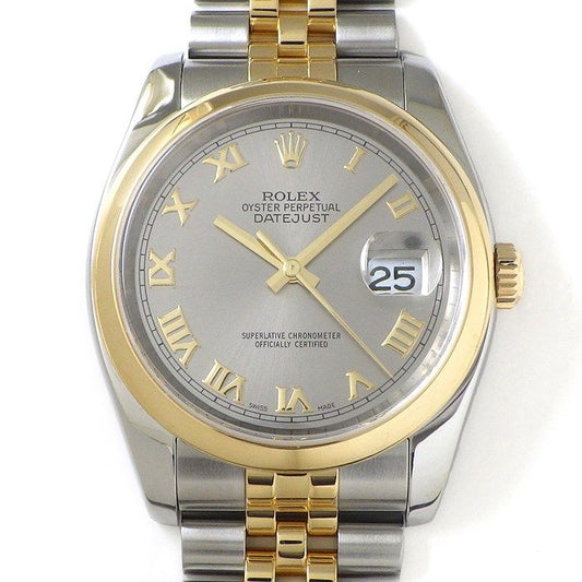 Rolex Datejust 36mm 116203 - Exquisite Roman Dial in Grey