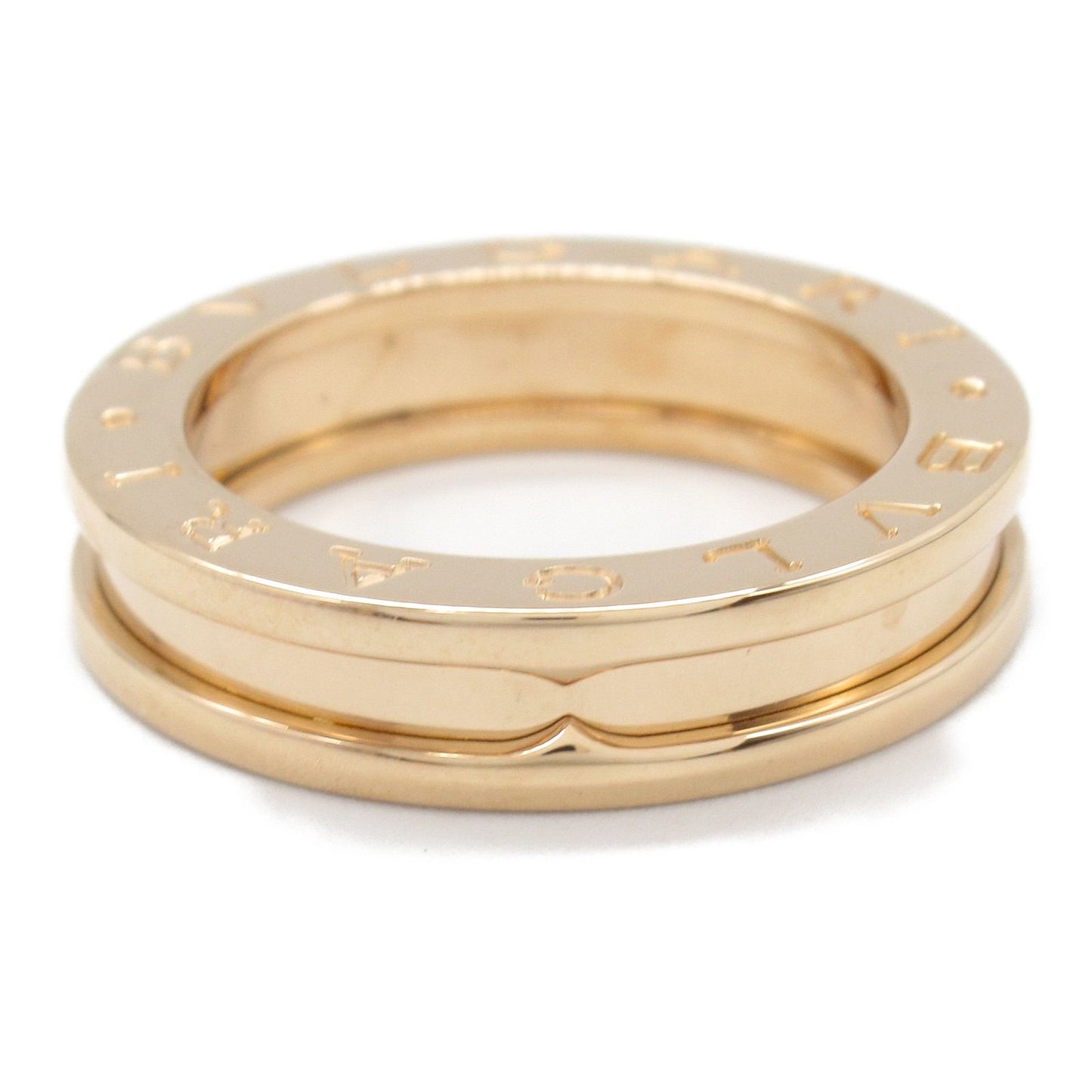 BVLGARI B-zero1 Ring in K18 Pink Gold - Timeless Elegance