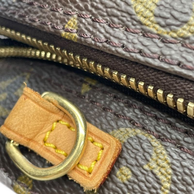 Louis Vuitton Spontini M47500 Monogram Canvas Shoulder Bag - Brown