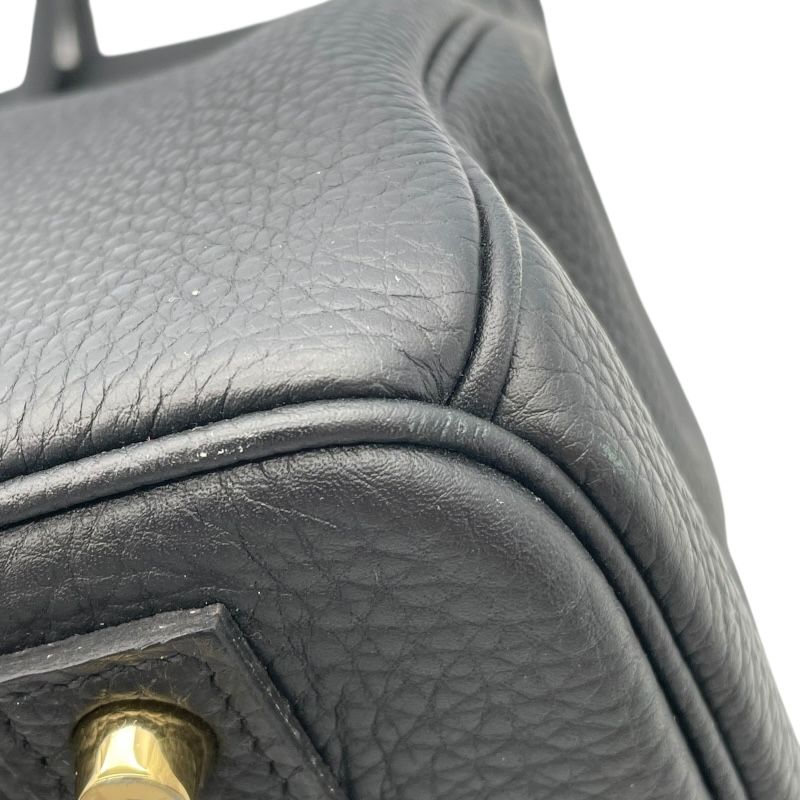 HERMES Birkin 40 Black Togo Handbag with Gold Hardware - Unisex